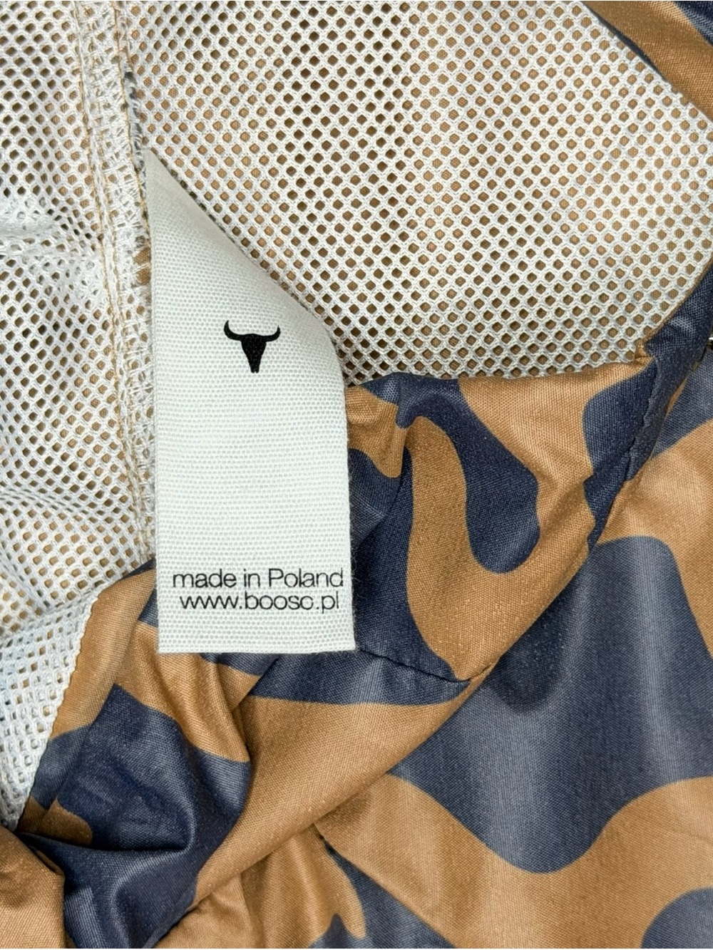 Booso Patterned Wind Breaker - Picture 6 of 6